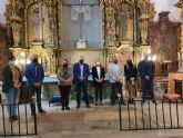 La Hermandad de Labradores Paso Azul y la Fundación Paso Azul inicia la recuperación de los retablos de la Santa Cruz y Sangre de Cristo y el de la Virgen y el Niño