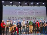 Antonio San Miguel y Miguel Ángel Carcelén recogen los premios Jara Carrillo de poesía y cuento de humor