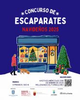 Nueva edicin del concurso de escaparates navideños, este año con 1.500 euros en premios