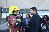 El SMS reubica a los pacientes movilizados por el incendio del Santa Luca en el propio hospital y en el Rosell