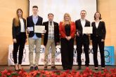 Los mazarroneros Rubn Garca y ngel Morales premiados en la gala regional de taekwondo