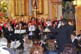 Gran concierto de Navidad de la coral 'Ménade' y la banda municipal en la iglesia de Nuestra Señora de la Salceda