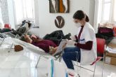 La campaña de donación de sangre de Navidad consigue 193 donaciones gracias a la solidaridad de los cartageneros