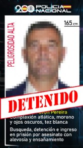 La Policía Nacional detiene a uno de los fugitivos incluidos en la lista de “Los 10 más buscados”