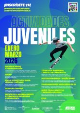 La Concejalía de Juventud de Molina de Segura lanza una variada programación de cursos para el primer trimestre de 2026
