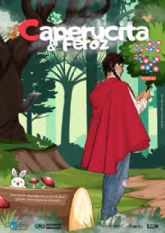 CAPERUCITA Y FEROZ, el domingo 28 de diciembre en el Teatro Villa de Molina