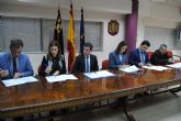 La DGT cede 185 kits de control de drogas en conductores a los ayuntamientos de guilas, Molina de Segura, San Javier y Yecla