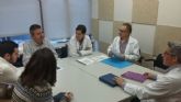 Calderón se reúne con el gerente del área de Salud para hablar sobre Alumbres