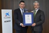 CaixaBank, primera entidad financiera en certificar su modelo de Acci�n Social con AENOR
