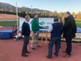 La pista de atletismo 'rsula Ruiz Prez' del Complejo de La Torrecilla contar con una nueva colchoneta de salto de altura, entre otras mejoras