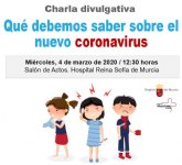 Cruz Roja organiza una charla divulgativa para voluntariados y población general sobre el Coronavirus
