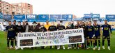 El UCAM Murcia CF y miembros de D´Genes dan visibilidad al Día Mundial de las Enfermedades Raras