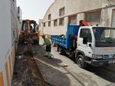 Comienzan las obras de rehabilitacin del rea empresarial El Tapiado, que incluyen asfaltado y señalizacin horizontal, cofinanciadas por el Instituto de Fomento de la Regin de Murcia