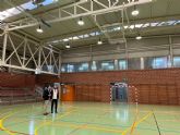 El equipo de Gobierno local pone fin a las filtraciones de agua en el Pabellón de Deportes Serrerías tras la renovación integral de la cubierta e inicia  la renovación de las cubiertas de los pabellones Antonio Pe&ntilde;alver y Francisco de Goya