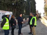 El Ayuntamiento realiza tres obras de renovacin urbanstica en tres puntos distintos de Santiago de la Ribera afectando a una veintena de calles