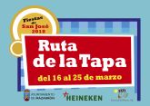 Listado de ganadores del sorteo de la Ruta de la Tapa de las Fiestas de San Jos