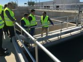 La depuradora de San Javier permite reutilizar el 100 por cien de aguas residuales en agua de calidad para riego