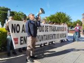Nuevas movilizaciones del SIME para exigir la estabilización de todo el personal interino o temporal del Ayuntamiento de Murcia