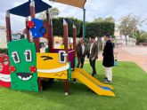 Finalizan las obras de remodelación de las áreas infantiles del Parque Don Carlos Soriano de la pedanía de El Llano, impulsadas por el Gobierno local de Molina de Segura