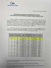 VOX Cieza reclama al PSOE transparencia y la nulidad de la bolsa de trabajo en Aguas de Cieza por presunta irregularidad