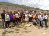 Graduados sociales y economistas participan en talleres de la cultura argárica en el yacimiento de La Bastida