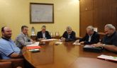 El presidente de la Confederación Hidrográfica del Segura mantiene una reunión de trabajo con COAG