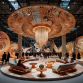 La stravaganza y las lneas puras se dan la manoen el Salone del Mobile de Miln