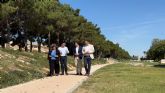 El Gobierno regional impulsa en San Javier soluciones verdes frente a las lluvias y reclama al Ministerio infraestructuras contra inundaciones