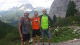 Totaneros participaron en la carrera de los Dolomitas, en Italia