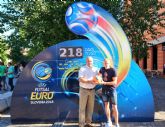 El capitn de ElPozo Murcia FS, Migueln, ejerce de embajador con UEFA para presentar el Europeo 2018 en Eslovenia