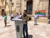 Mazarrn celebra el Da del Orgullo con la lectura del manifiesto en defensa de los derechos LGTBI