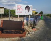 Podemos Cieza insiste en que es inaceptable el estado de suciedad y la sensacin de abandono de distintos puntos de recogida de basura en nuestros campos