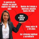 Juventudes Socialistas y el PSOE de Totana darán asesoramiento para solicitar el bono al alquiler joven del Gobierno de Espana