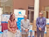 La acción social del Ateneo de Sevilla entrega 150 ventiladores, los destinatarios han sido asociaciones y entidades que trabajan en el ámbito de la marginación social