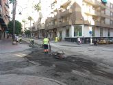 La Calle Estacin de Molina de Segura se corta al trfico rodado entre el 27 y el 31 de agosto por obras de asfaltado y señalizacin