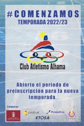 El Club Atletismo Alhama prepara la temporada 2022/23