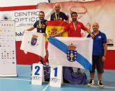 El club 'Bdminton Las Torres' se cuelga cinco medallas en los Juegos EuropeosdePolicas y Bomberos