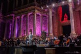 Plácido Domingo cosecha un nuevo éxito en la gala lírica que clausura el Stone & Music Festival de Mérida