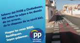 PP: El alcalde socialista de Las Torres de Cotillas reconoce que el carril bici es una chapuza