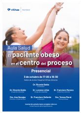 El Hospital Vithas Almera organiza un Aula Salud gratuito sobre obesidad