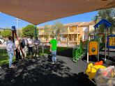 Finalizan las obras de remodelacin del rea infantil del Parque de los Bolos en el Barrio de San Miguel