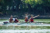 Sptima posicin mundialista para el cuatro con timonel mixto paralmpico