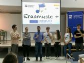 Los estudiantes del Conservatorio llevan a los institutos su experiencia europea con 'Erasmusic+'