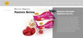 Lanzamiento de la nueva pgina web de Postres y Yogures Reina