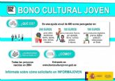 Los ediles de Juventud y Cultura animan a los jvenes a solicitar el Bono Cultural Joven en los ltimos das de plazo para presentar solicitudes