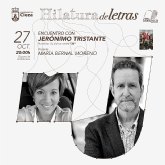 Arranca 'Hilatura de letras' en la Padre Salmern con Jernimo Tristante