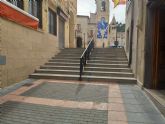 IU-Verdes exige que se mejore la accesibilidad de las escaleras de la Plaza Mayor