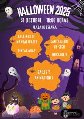 La Fiesta HALLOWEEN 2025 se celebra el viernes 31 de octubre con mltiples actividades en la Plaza de España
