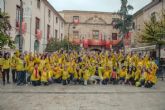 Aristo Camina culmina el camino de Caravaca uniendo a ms de 100 empleados y farmacuticos murcianos para financiar un proyecto solidario de Farmacuticos Sin Fronteras
