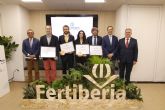 Jos Luis Pancorbo recibe el 26° Premio Fertiberia a la Mejor Tesis Doctoral en Temas Agrcolas, el galardn a la investigacin agronmica mejor dotado econmicamente de Europa